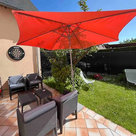 Villa familiale 4 chambres, confort et climatisation au 2e étage proche Rouen Belbeuf