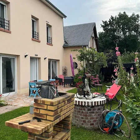 Villa familiale 4 chambres, confort et climatisation au 2e étage proche Rouen