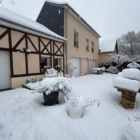 Maison Confortable De Charme 4 Chambres Proche De Rouen -Parking Semesterbostad