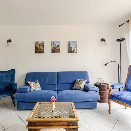 Maison Confortable De Charme 4 Chambres Proche De Rouen -Parking Semesterbostad